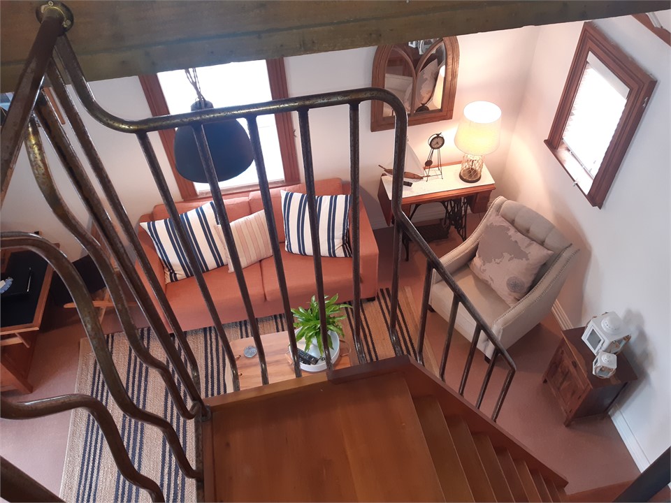 Living room view from Bedroom landing