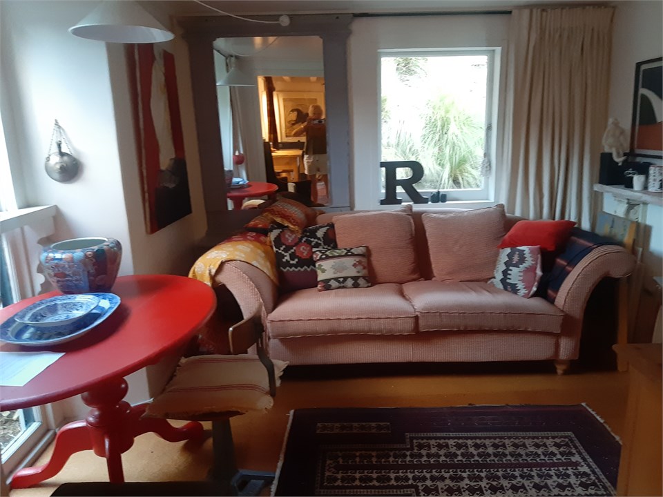 The Snug to spend time on your own or a cosy chat.