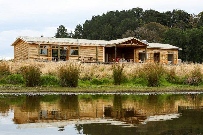 A view from Horseshoe Lake.