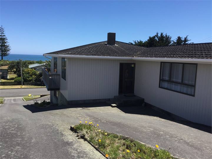 View from top of driveway 