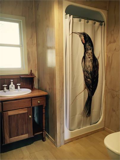 Bathroom - vanity, shower, toilet