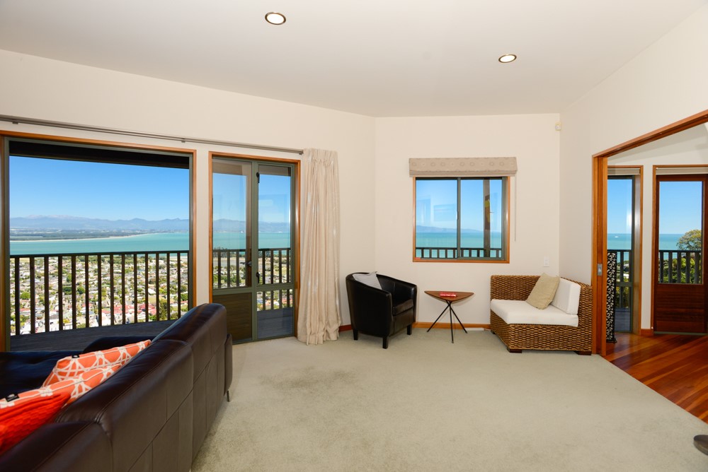 Living area with stunning views!