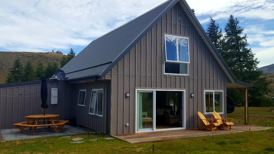 House showing outside chairs and table