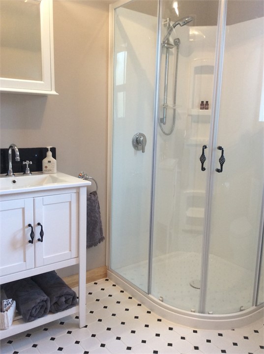 Bathroom with shower