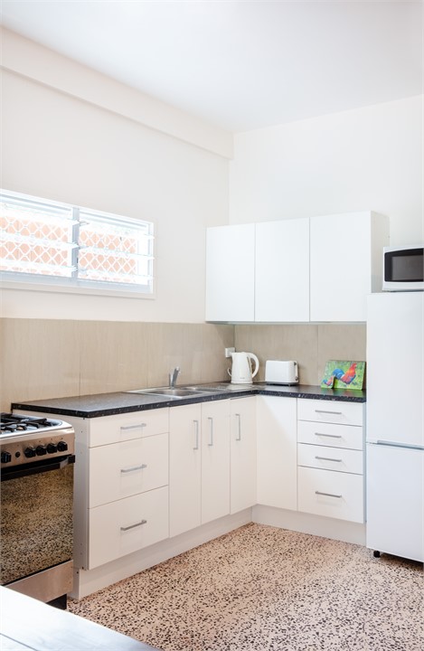 Fully equipped kitchen