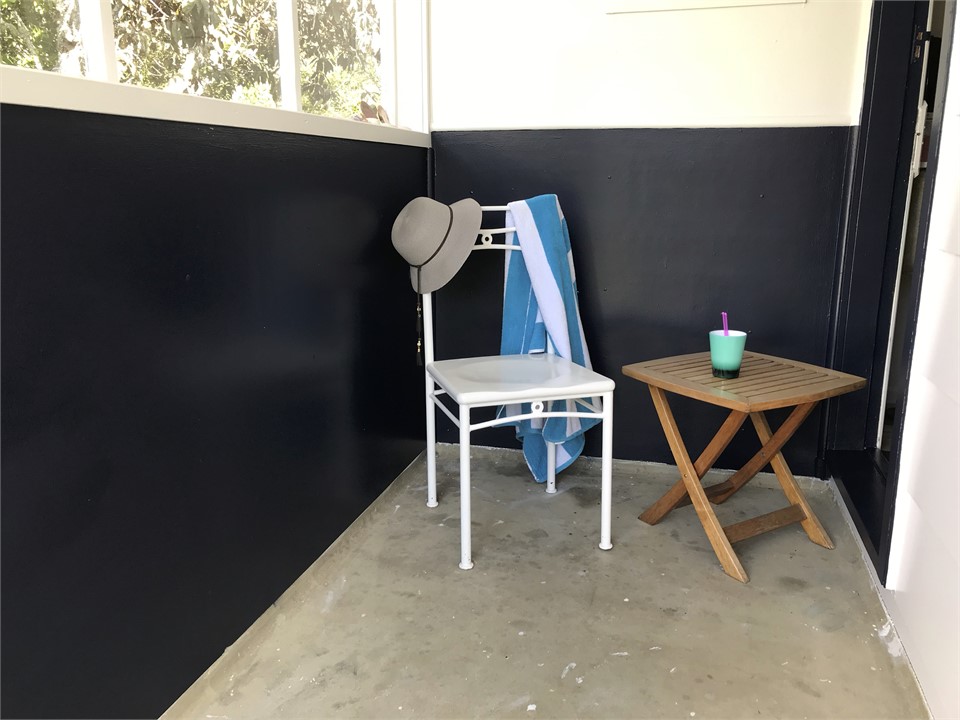 Quiet space - kitchen porch