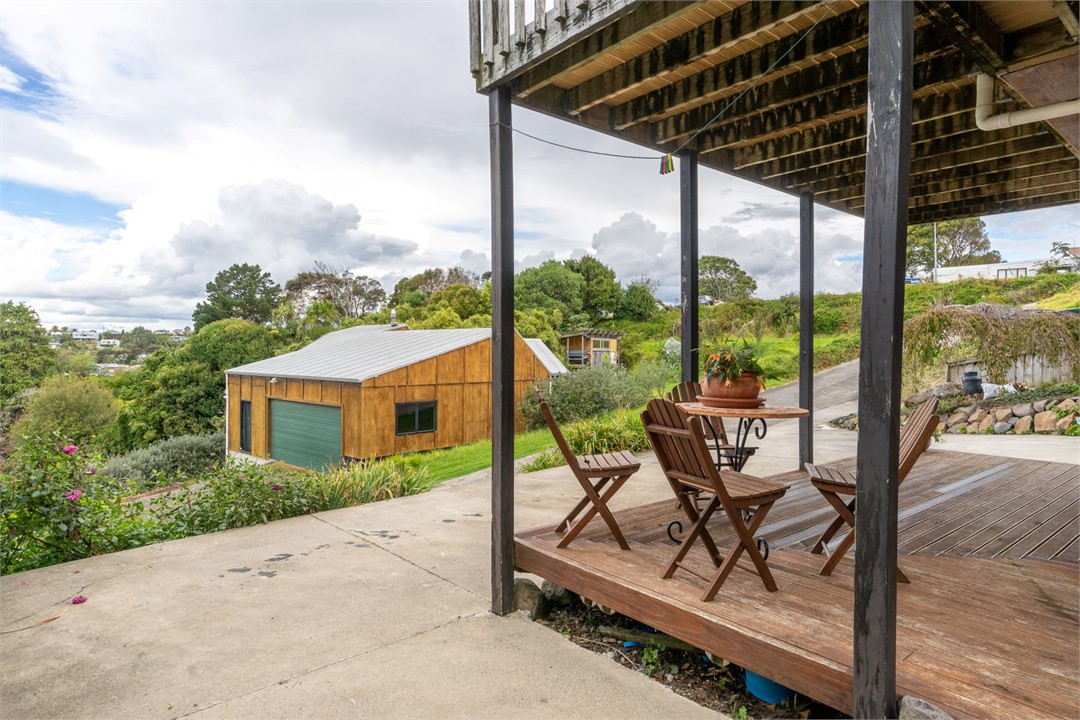 Seating area outside