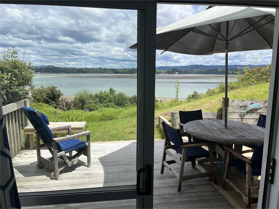 View looking out towards Estuary
