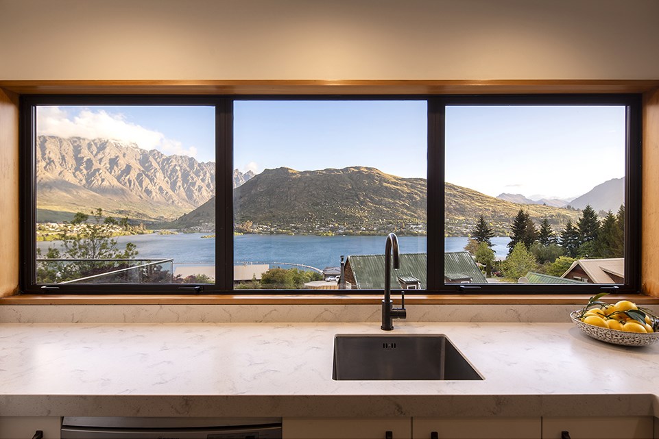 Main Kitchen with amazing views