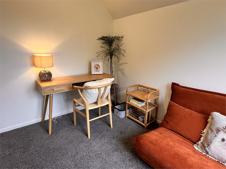 Office desk - fold out bed can be requested