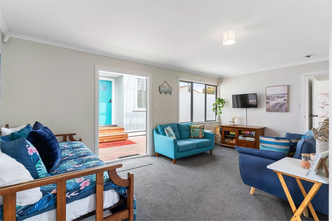 Living area of sleep-out