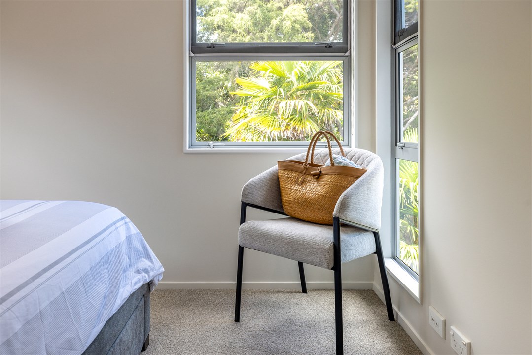 Garden view from bedroom 2