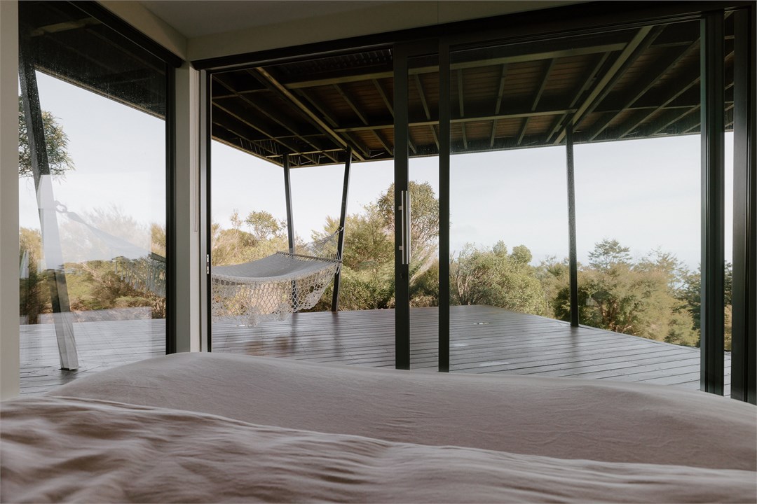 Views from queen bed