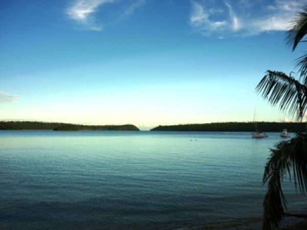 Early evening at beautiful Hunga