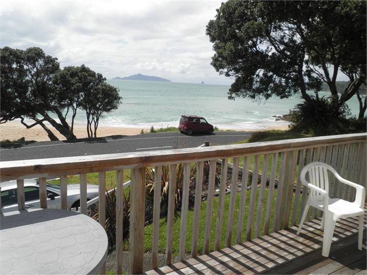 View from the deck- 20meters to the sand!