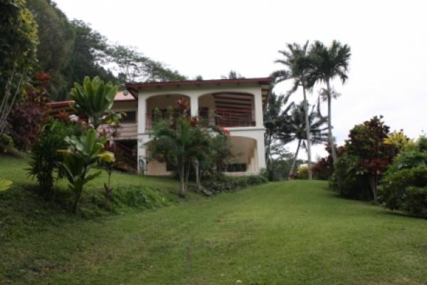 Side view from the drive