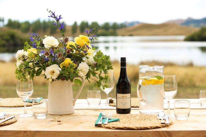 A fabulous setting for a long lazy lunch.