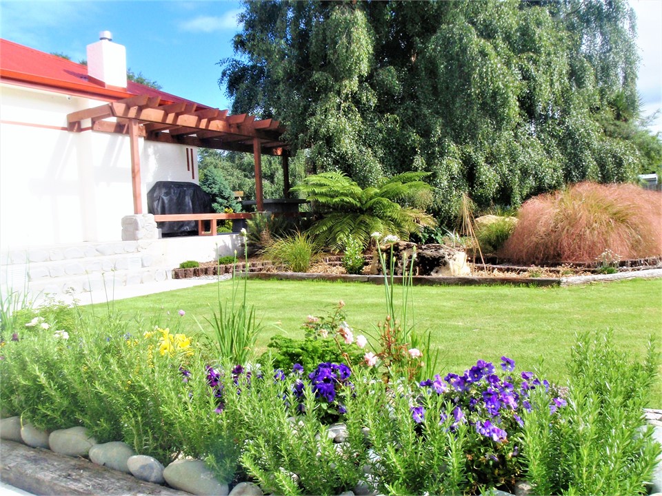 A well stocked herb garden is available to guests.