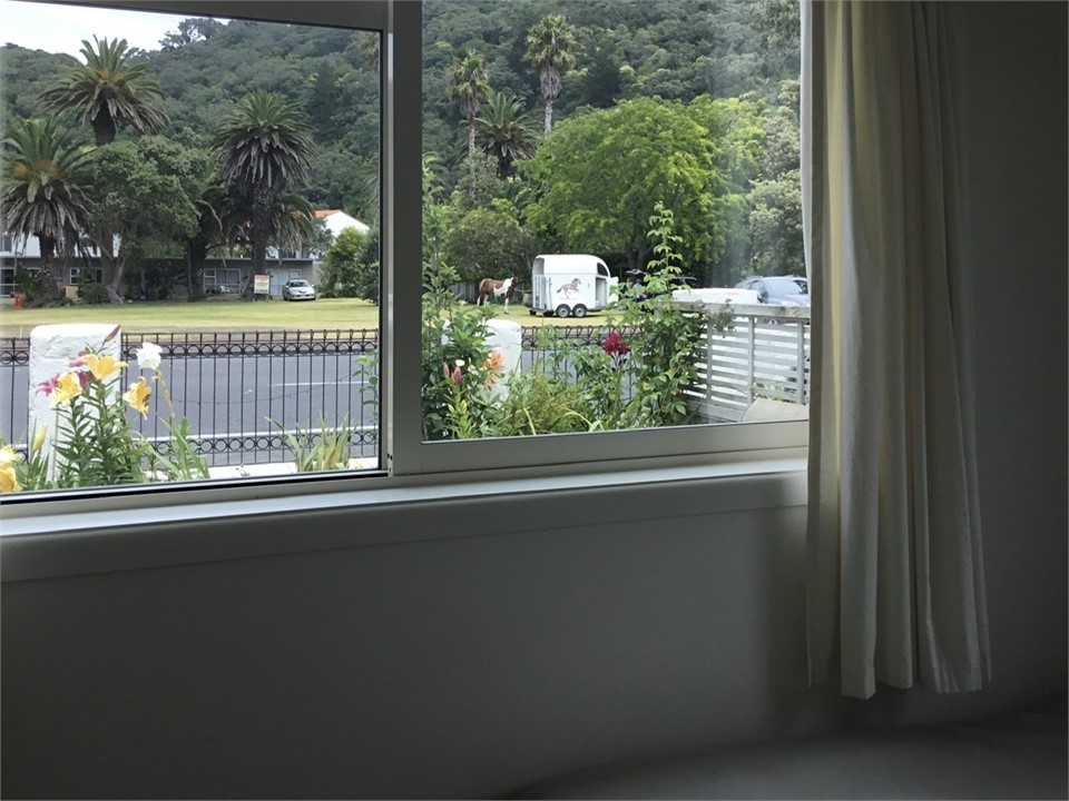 View from smaller bedroom