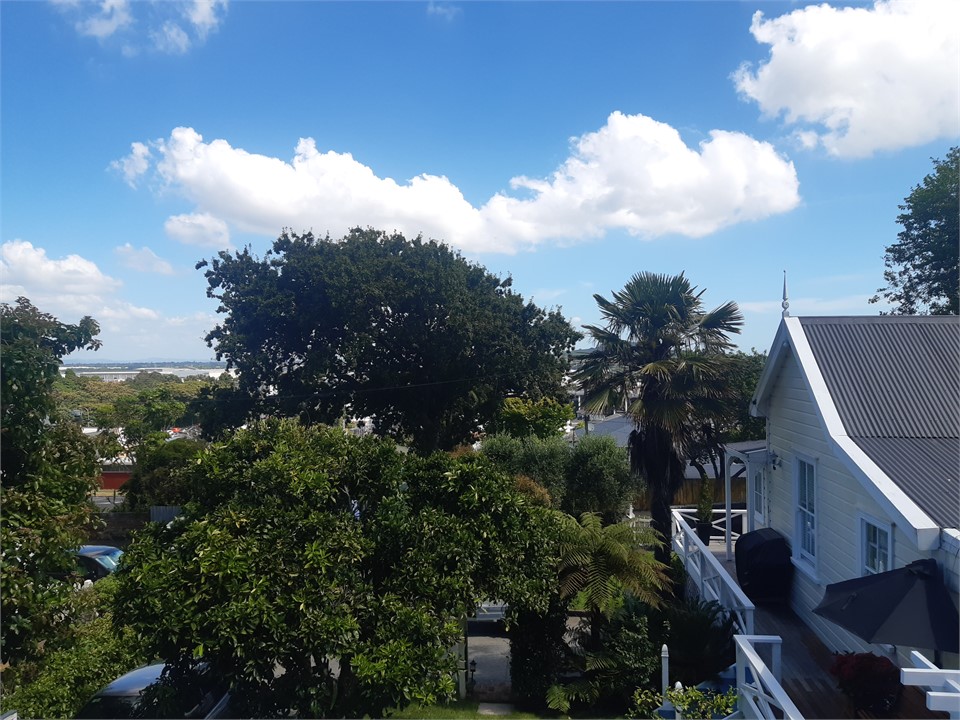 View of homestead and harbour from Mezzanine Bedro