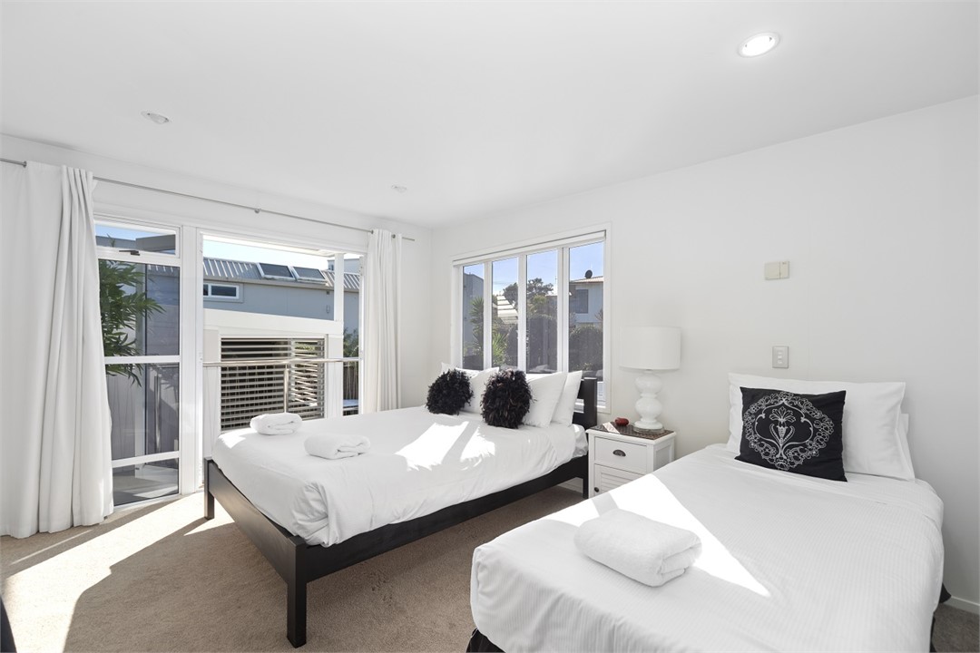 This bedroom has an ensuite