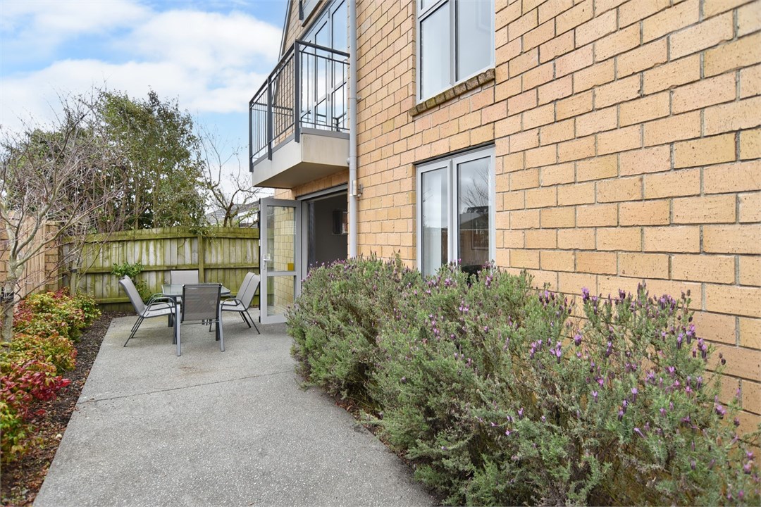 Outdoor seating area