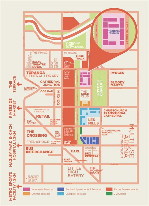 View of the surrounding area