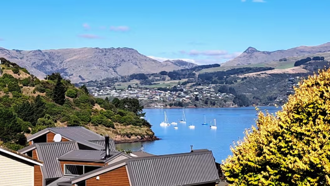 Sea views from BBQ deck