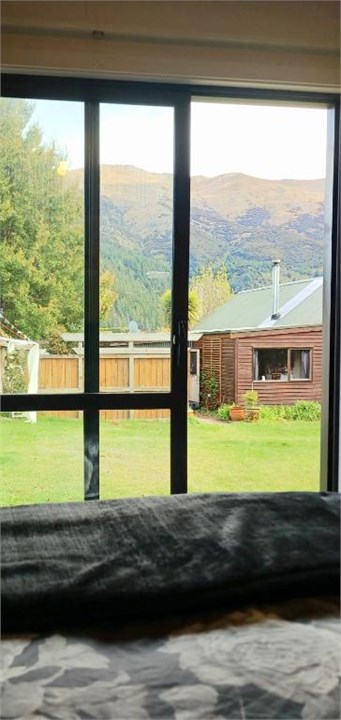 View overlooking garden