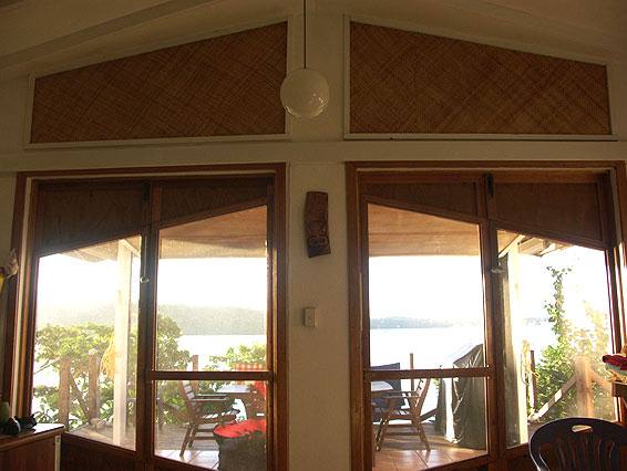 View Through Living Room Screens