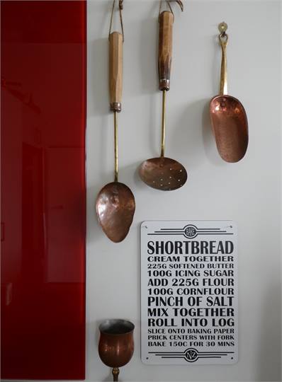 Copper and heritage art theme