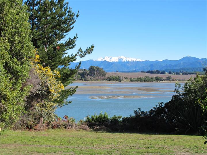 Winter view of Mt Arthur from the veranda