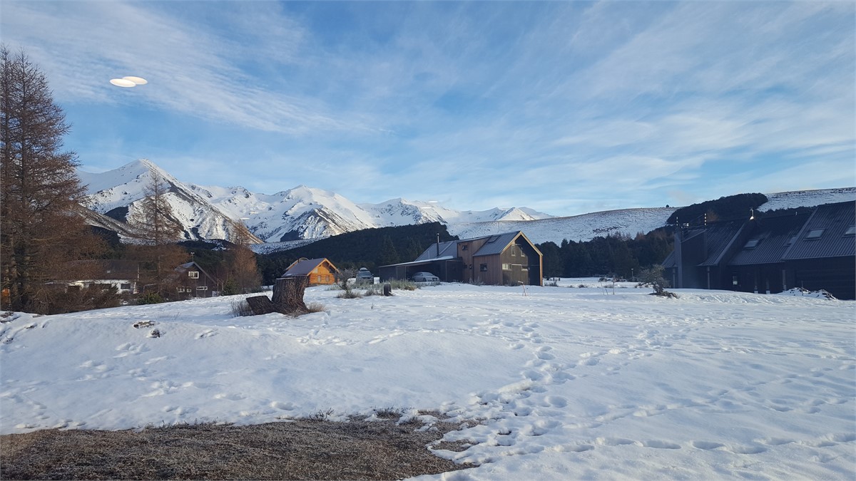 View from living area
