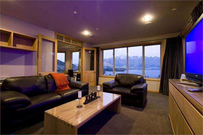 Entertainment room at Dusk