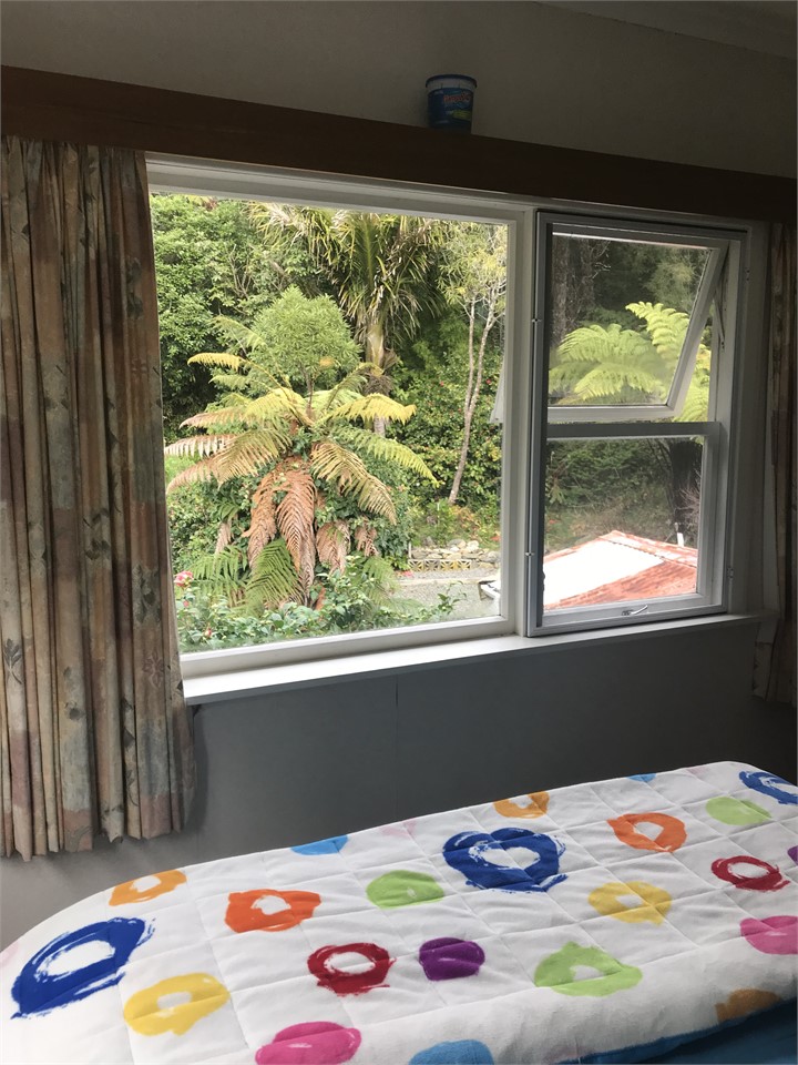 Back yard view from Double