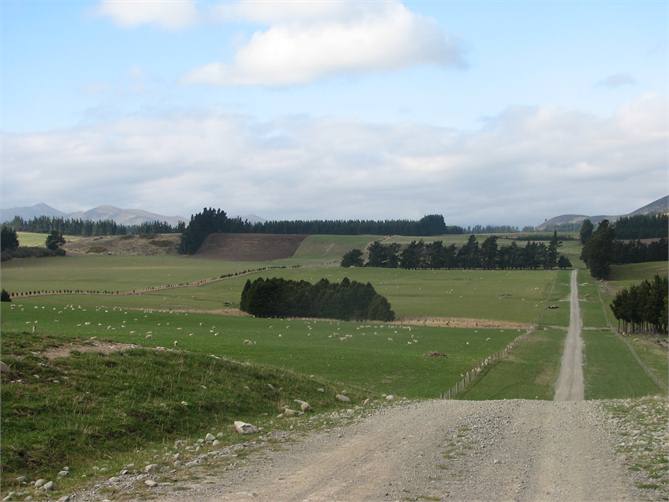 View from Benlea track