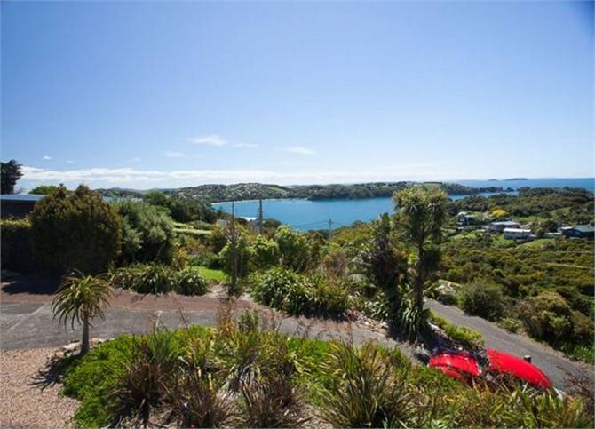 Seaview from holiday house Waiheke Island