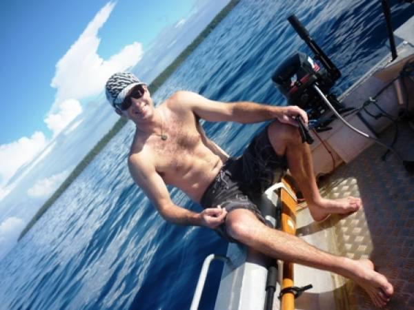 Fishing in Pep'e on lagoon, some areas of lagoon a