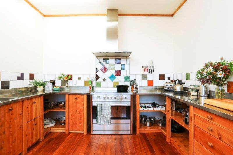 Enjoy the spacious modern farmhouse kitchen.