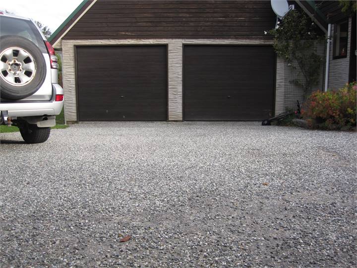 Ample parking, locked garage