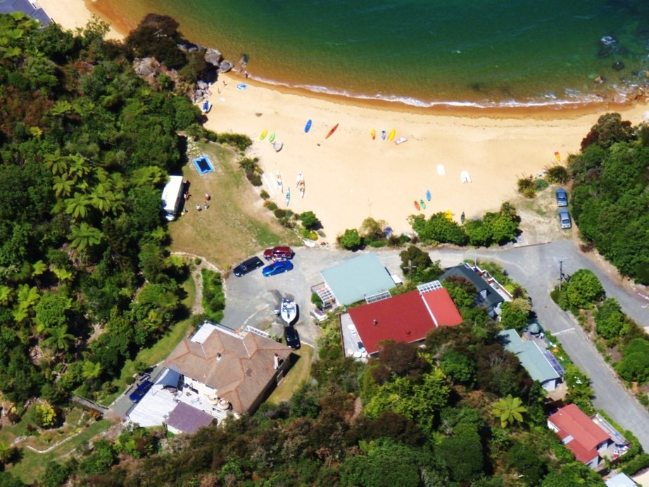 Honeymoon Bay from above