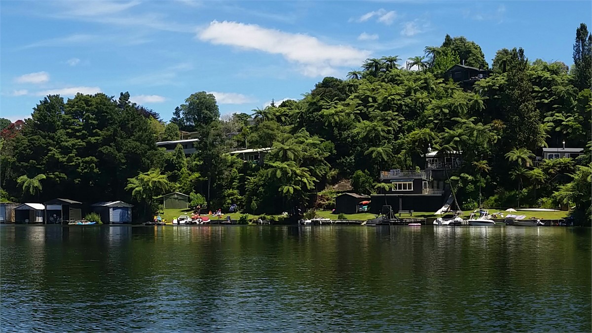Te Weta bay reserve is a 100m walk away