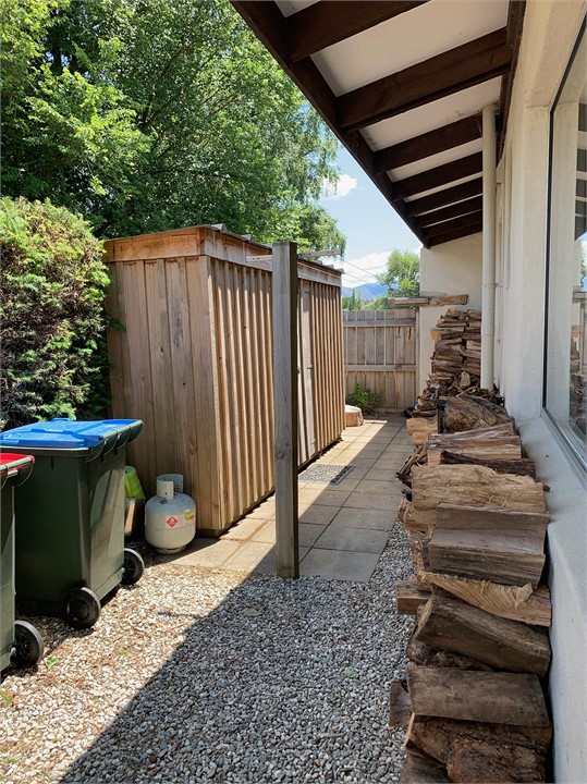 Shed for storage (no garage)