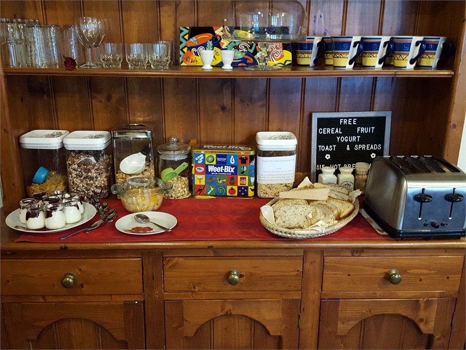 Our continental breakfast