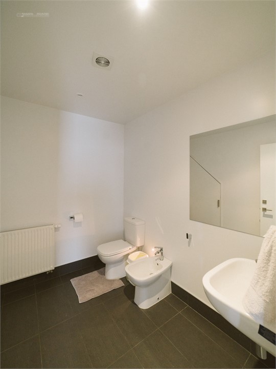 Lower level seperate toilet