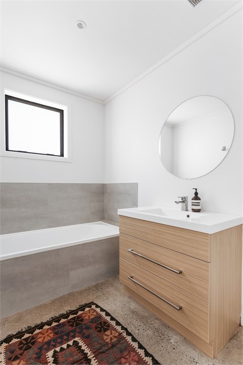 Bathroom with bathtub