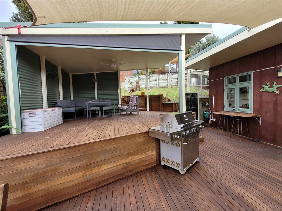 Deck view from lower deck