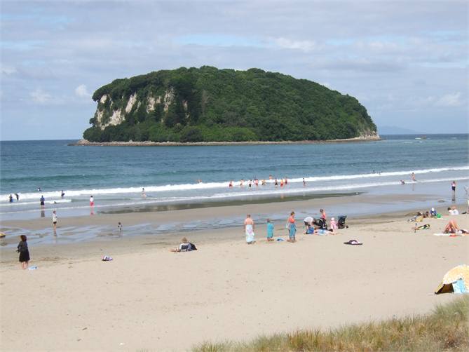 The beach... just a few minutes walk away