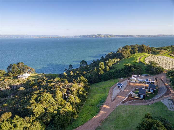 Birds eye view of estate