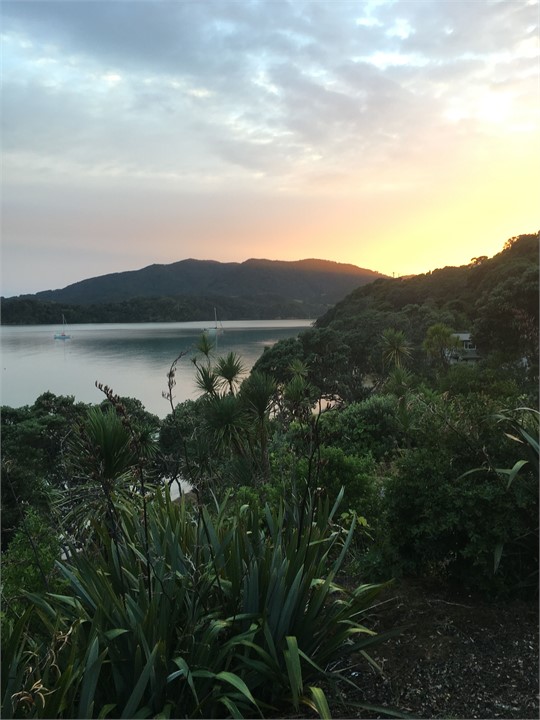 A beautiful sunrise.